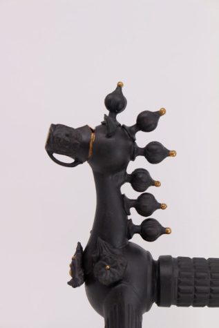 Dark Horse, H26cm,  Porcelain, slip casting